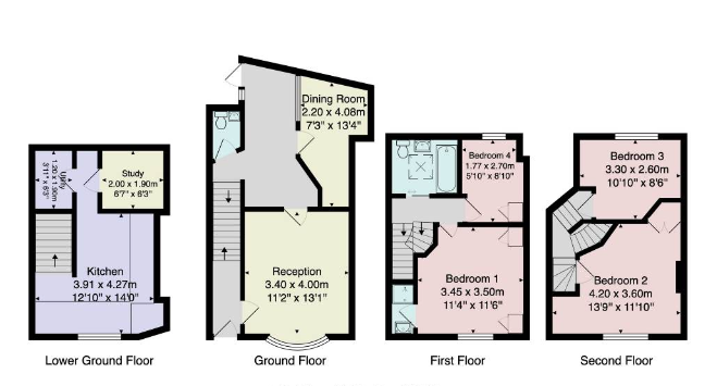 Floor plan of Castlegate House