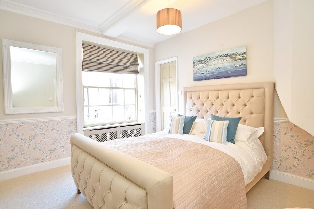 Master bedroom at Castlegate House