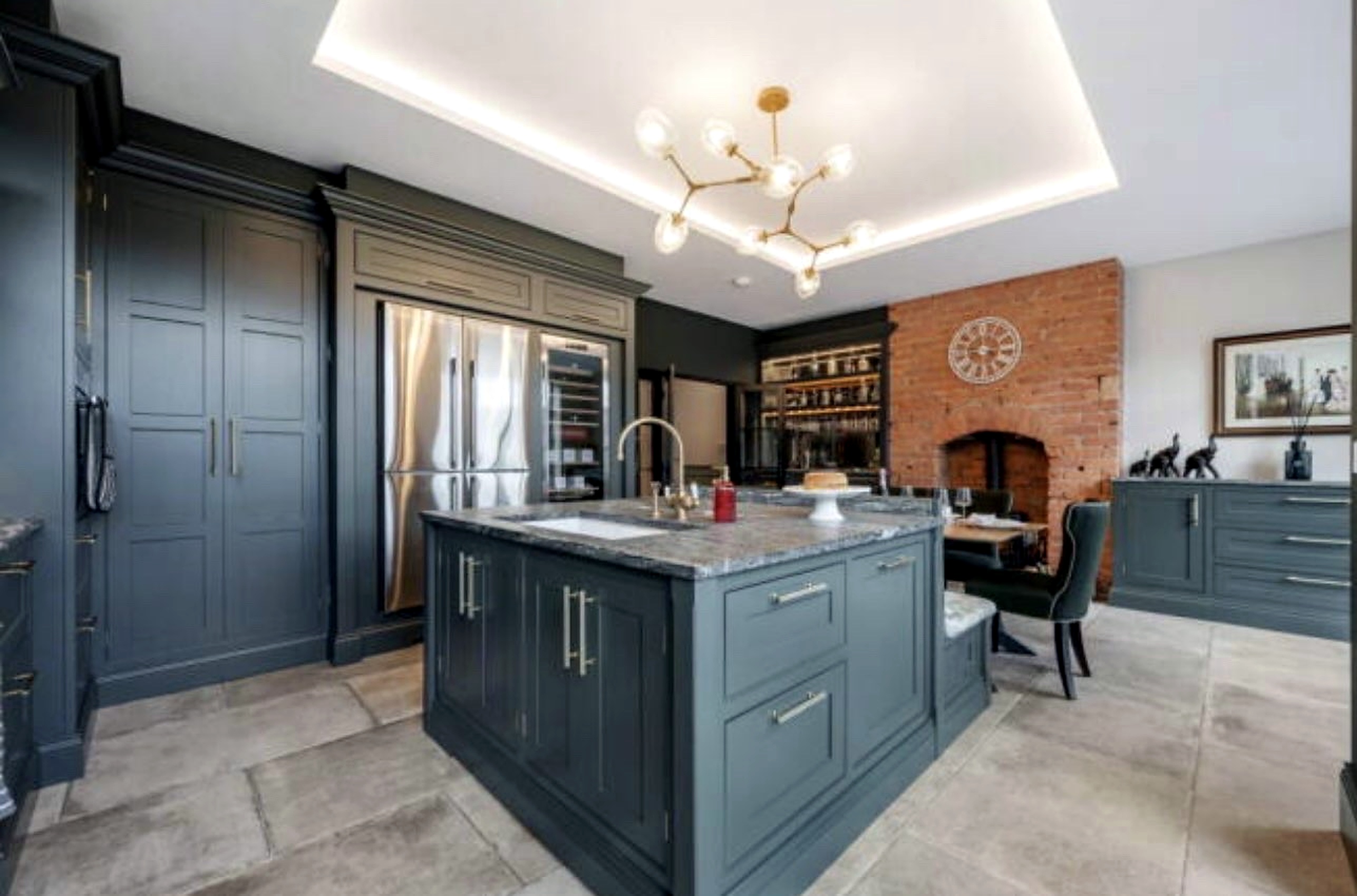 High-end kitchen interior